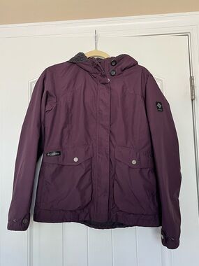Columbia Women's Marionberry Hooded Ski Jacket Size Small